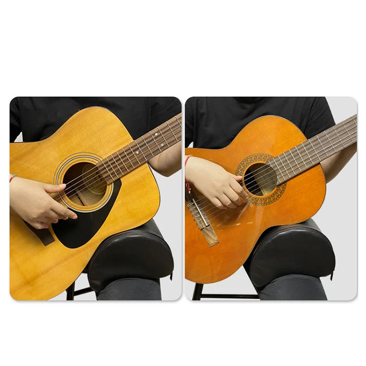 Wholesale Guitarist Foot Stool Adjustable Guitar Balance Leg Pad Sponge Cushion Support Rest Classical Guitar Resonator Cushion